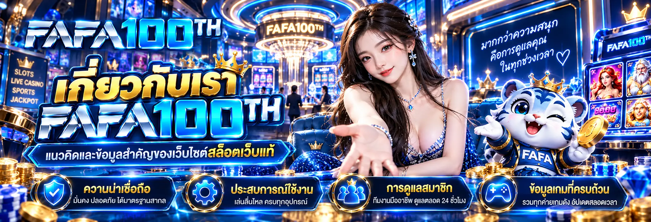 เกี่ยวกับเรา fafa100th สล็อตเว็บแท้ ทำความรู้จักแนวคิดและข้อมูลสำคัญของเว็บไซต์